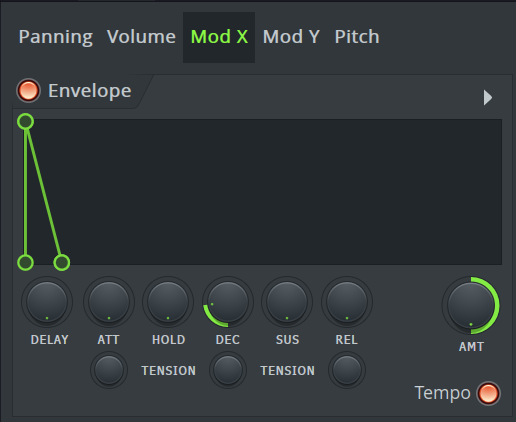 a filter envelope.